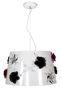 Lampa wisząca Rosa biały 1xE27 31-27149 - Candellux Lighting