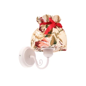 Abażur Rozano biało czerwony 1xE27 21-39378 - Candellux Lighting