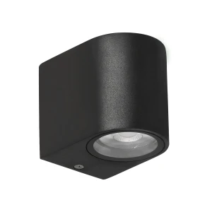 Kinkiet zewnętrzny Candellux Lobelia czarny 1×GU10