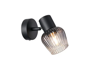 Kinkiet Mitura czarny 1xE14 91-45409 - Candellux Lighting