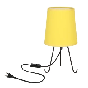 Abażur E14 czarny + żółty 1xE14 41-33284 - Candellux Lighting