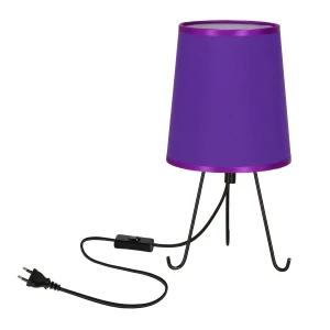 Abażur E14 czarny + fioletowy 1xE14 41-33215 - Candellux Lighting