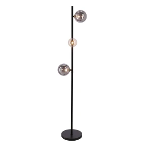 Lampa podłogowa czarna/złota 3xG9 53-47588 - Candellux Lighting
