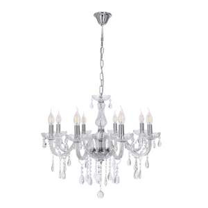 Lampa wisząca E14 transparentny 8xE14 38-30337 - Candellux Lighting