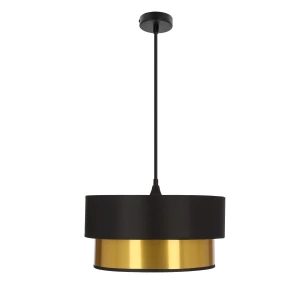 Abażur Erna czarny + złoty 0xE27 31-37008 - Candellux Lighting