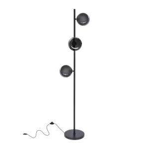 Lampa stojąca Kama z grafitowymi kloszami kulkami 3-punktowa 53-44136 Candellux