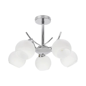 Lampa wisząca Amos chromowy 5xE27 35-34984 - Candellux Lighting