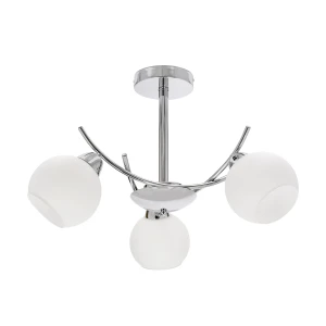 Lampa wisząca Amos chromowy 3xE27 33-34991 - Candellux Lighting