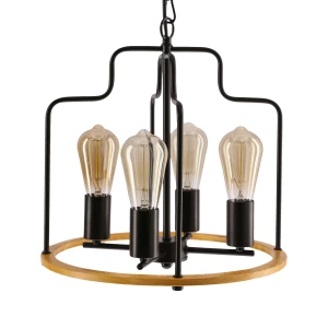Lampa wisząca E27 czarny 0xE14 34-29690 - Candellux Lighting