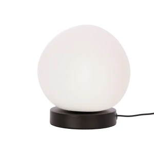 Lampa stołowa Stones biało czarny 1xE27 41-35219 - Candellux Lighting