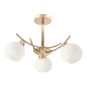 Lampa wisząca Amos złoty 3xE27 33-37473 - Candellux Lighting