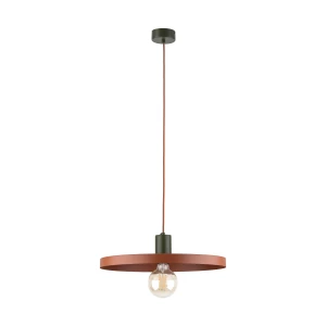 Lampa wisząca Sila Green Brick 1x E27 - TK Lighting