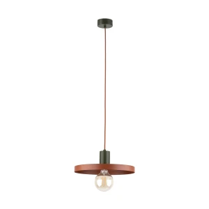 Lampa wisząca Sila Green Brick 1x E27 - TK Lighting