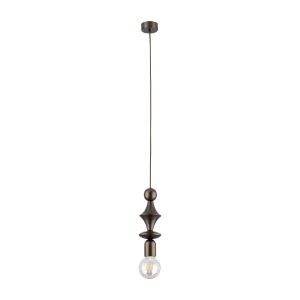 Lampa wisząca Tower Brown 1x E27 - TK Lighting
