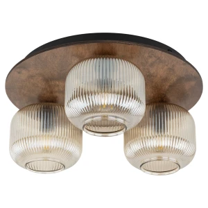 Lampa sufitowa Salvia Brown 3x E14 - TK Lighting
