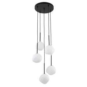 Lampa wisząca Misty Czarny 5x G9 - TK Lighting
