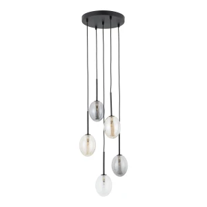 Lampa wisząca Pearl Mix Czarny 5x G9 - TK Lighting