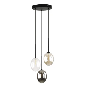 Lampa wisząca Pearl Mix Czarny 3x G9 - TK Lighting