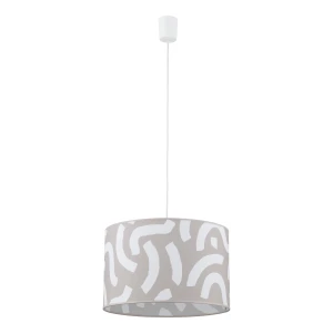 Lampa wisząca Africana Biały 1x E27 - TK Lighting