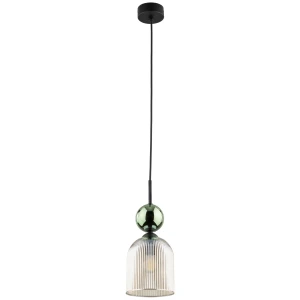 Lampa wisząca Sophia Green Cognac 1x E14 - TK Lighting