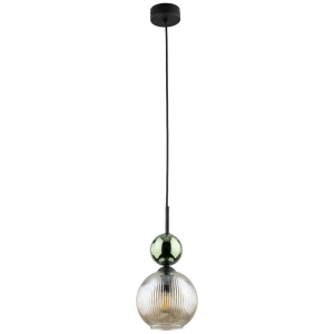 Lampa wisząca Sophia Green Cognac 1x E14 - TK Lighting