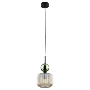 Lampa wisząca Sophia Green Cognac 1x E14 - TK Lighting