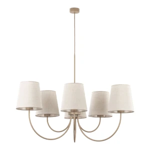 Lampa wisząca Candi Sabia Beż 6x E27 - TK Lighting