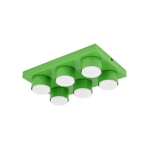 Lampa sufitowa Brix Green 6x GX 53 - TK Lighting
