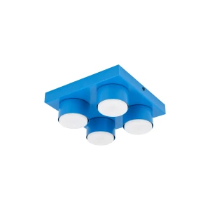 Lampa sufitowa Brix Blue 4x GX 53 - TK Lighting