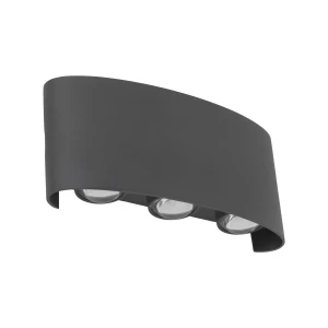 Kinkiet Arrow Gray 6x LED - TK Lighting