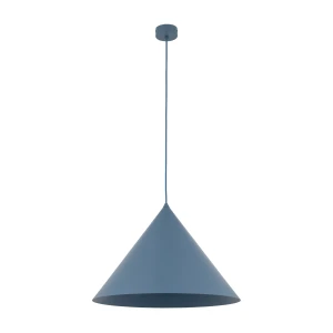 Lampa wisząca Cono Xl Navy Niebieski 1x E27 - TK Lighting