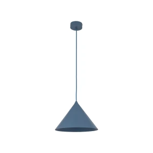 Lampa wisząca Cono M Navy Niebieski 1x E27 - TK Lighting