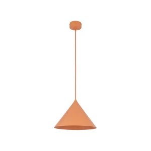 Lampa wisząca Cono M Salmon Pomarańczowy 1x E27 - TK Lighting