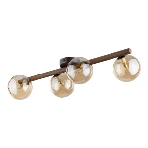 Lampa sufitowa Estera Wood Orzech - TK Lighting