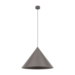 Lampa wisząca Cono Xl New Brązowy 1x E27 - TK Lighting