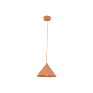 Lampa wisząca Cono S Salmon Sabia 1x E27 - TK Lighting