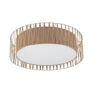 Lampa sufitowa Harmony Sabia Juta Biały 6x E27 - TK Lighting