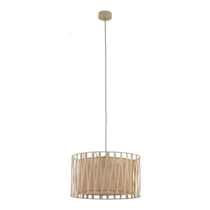 Lampa wisząca Harmony Sabia Juta Sabia 1x E27 - TK Lighting