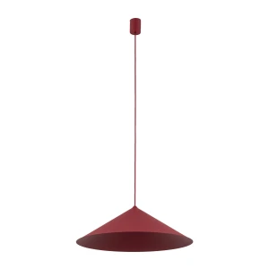 Lampa wisząca Lume Xl Burgund Czerwony 1x GX 53 - TK Lighting