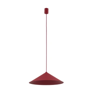 Lampa wisząca Lume L Burgund Czerwony 1x GX 53 - TK Lighting