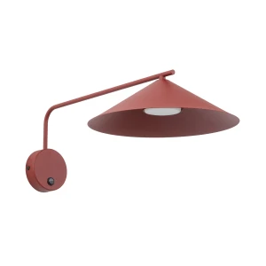 Kinkiet Lume M Burgund Czerwony 1x GX 53 - TK Lighting