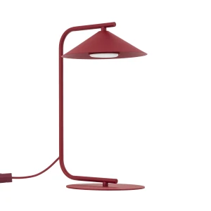 Lampa stołowa Lume Burgund Lampka Czerwony 1x GX 53 - TK Lighting