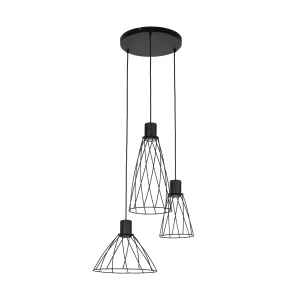 Lampa wisząca Modesto Black 3x E27 - TK Lighting