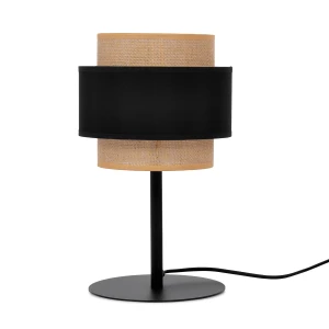 Lampka stołowa GATO K-5236 Czarny, beżowy 1 źr., E27, 15W LED - Kaja