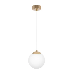 Lampa wisząca REA K-5420 Złoty, biały 1 źr., E14, 10W LED - Kaja