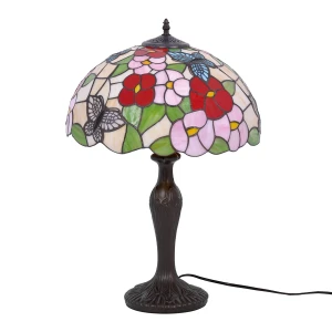 Lampka stołowa BUTTERFLY K-G161386 Wielokolorowy 1 źr., E27, 15W LED - Kaja