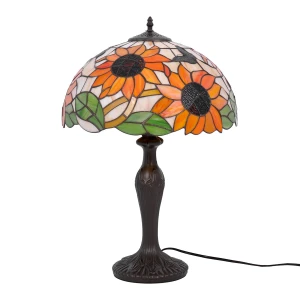 Lampka stołowa SUNFLOWER K-G16814 Wielokolorowy 1 źr., E27, 15W LED - Kaja