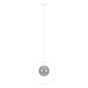 Lampa wisząca ARLENA K-5475 Grafitowy, biały 1 źr., E14, 10W LED - Kaja