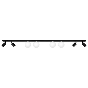Lampa sufitowa SWING K-5493 Czarny, biały 8 źr., G9 + GU10, 10W LED - Kaja