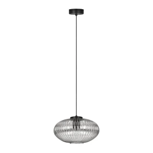 Lampa wisząca ARCO K-5676 Grafitowy, czarny 1 źr., E27, 15W LED - Kaja